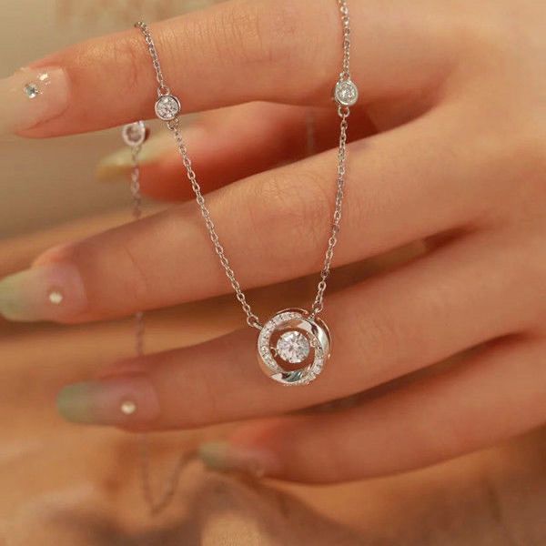 Moebius Three-Second Heartbeat Necklace For Women