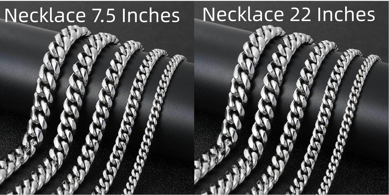 Hip Hop Stainless Steel Necklace Dragon Head Buckle Round Grinding Encryption